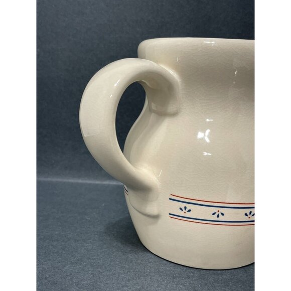 Lilian Vernon Country Flowers Decorative Ceramic Pitcher 6 1/2" Tall - Picture 9 of 11